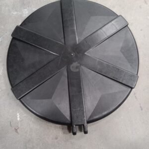 BLACK FLIP LID